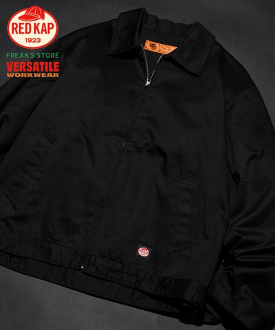 RED KAP × FREAK'S STORE／日本聯名限定 SMU JK-22 SHORT LENGTH 短版拉鏈工裝外套