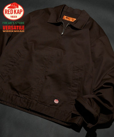RED KAP × FREAK'S STORE／日本聯名限定 SMU JK-22 SHORT LENGTH 短版拉鏈工裝外套