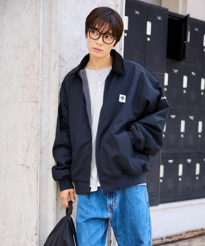Columbia × FREAK'S STORE / 別注帆布雙面穿刷毛外套