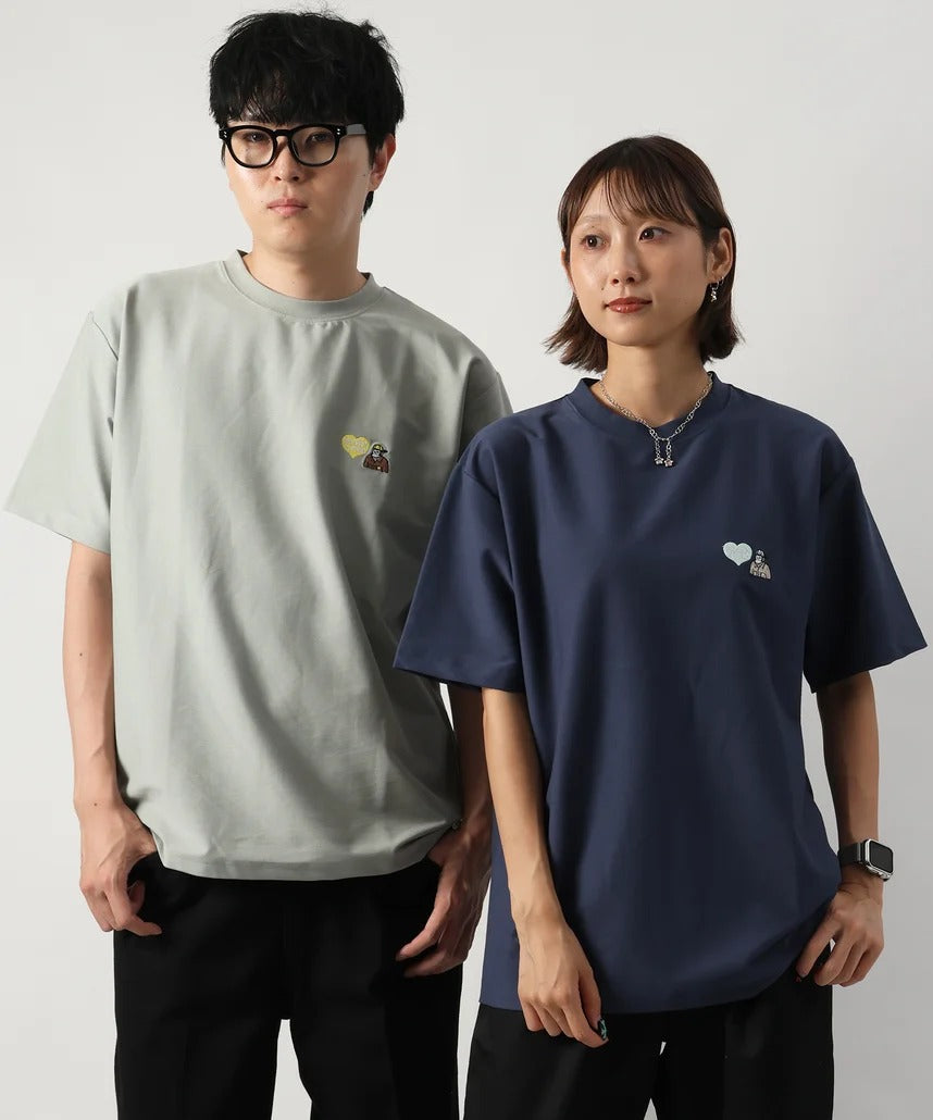 BEN DAVIS / 大猩猩 刺繡涼感 短袖T恤