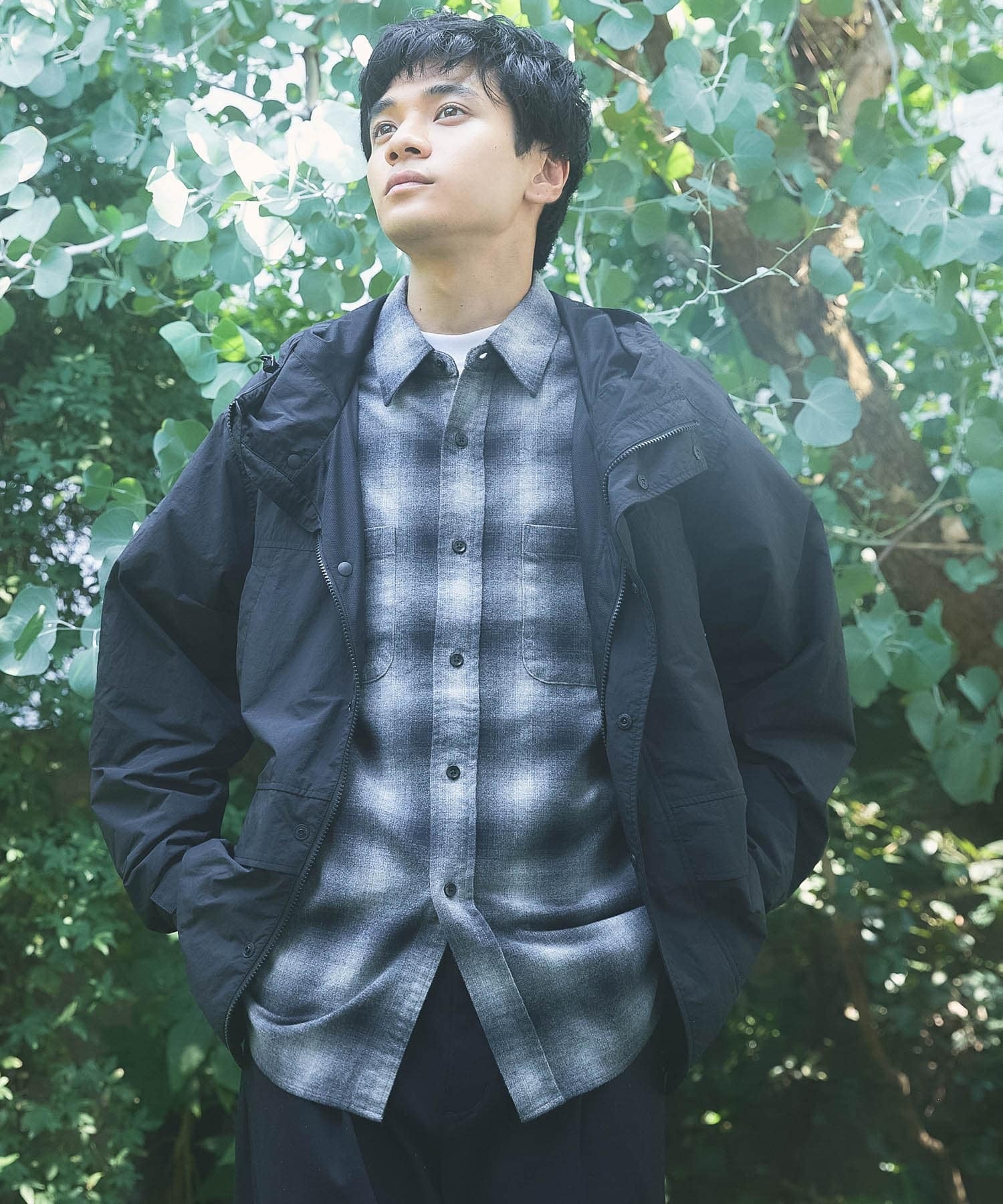 Snow Peak Apparel × DOORS / 日本聯名限定 尼龍潑水連帽外套