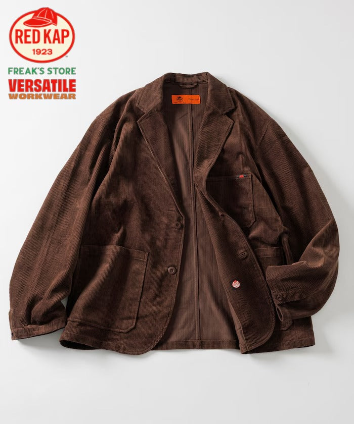 RED KAP × FREAK'S STORE／日本聯名限定 SMU KP-10 寬鬆版燈芯絨外套