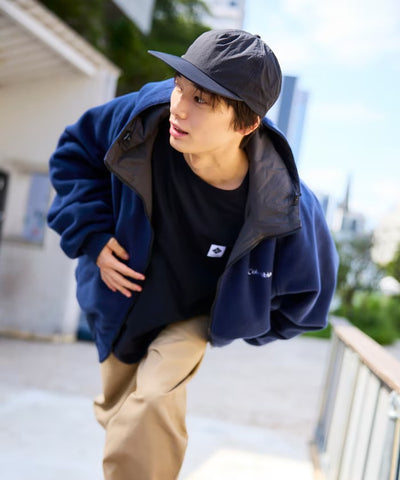 Columbia × FREAK'S STORE／日本聯名限定 雙面穿刷毛連帽外套