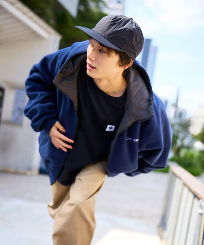 Columbia × FREAK'S STORE／日本聯名限定 雙面穿刷毛連帽外套