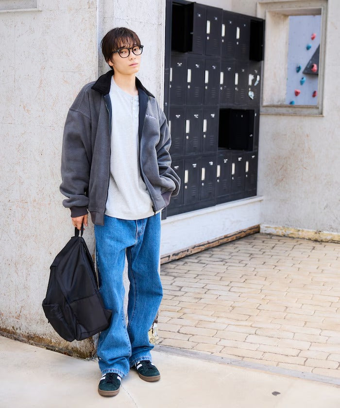 Columbia × FREAK'S STORE / 別注帆布雙面穿刷毛外套