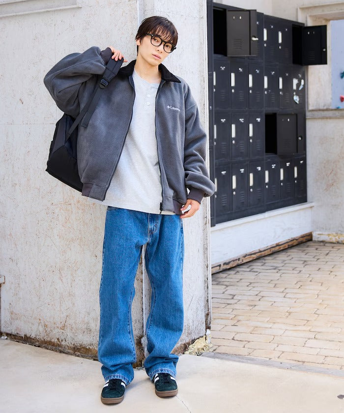 Columbia × FREAK'S STORE / 別注帆布雙面穿刷毛外套