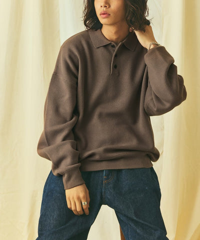 FREAK'S STORE／Relax Fit 毛圈布 針織POLO衫