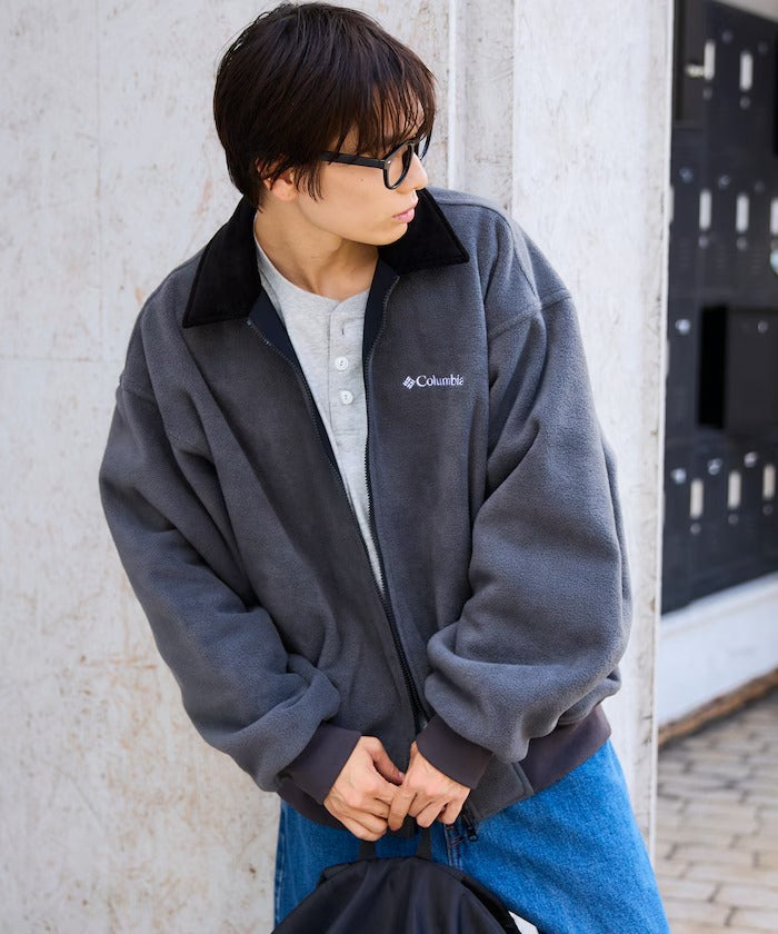Columbia × FREAK'S STORE / 別注帆布雙面穿刷毛外套