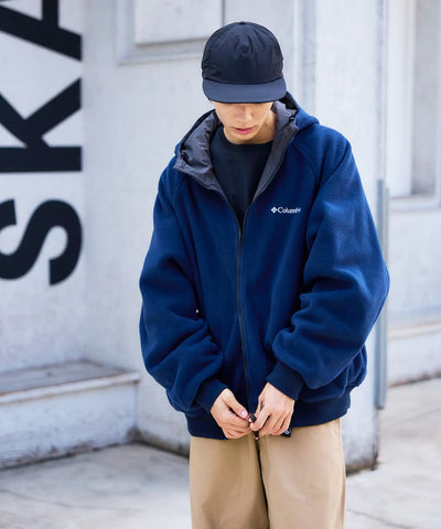 Columbia × FREAK'S STORE／日本聯名限定 雙面穿刷毛連帽外套