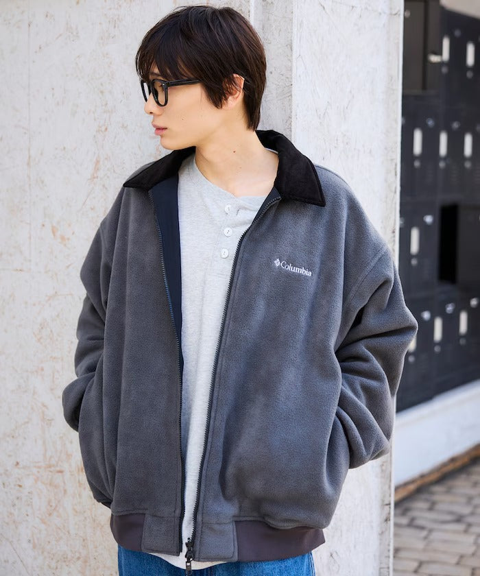 Columbia × FREAK'S STORE / 別注帆布雙面穿刷毛外套