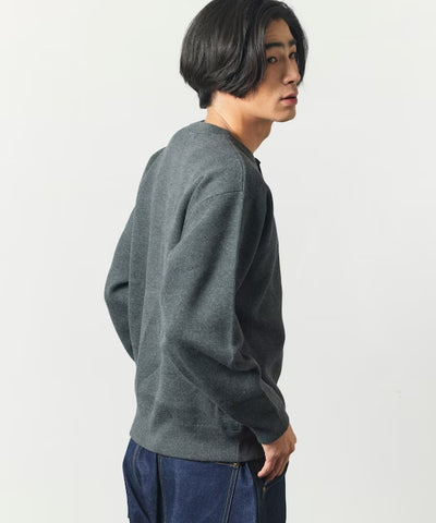 FREAK'S STORE／抗靜電 亨利領針織衫