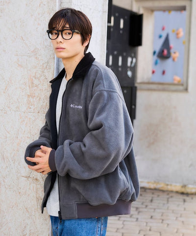 Columbia × FREAK'S STORE / 別注帆布雙面穿刷毛外套