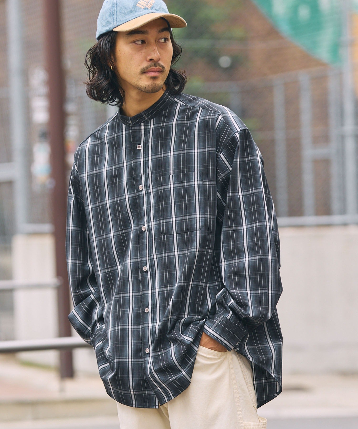 THE CRAFT CREW PRODUCTS / 免燙 抗菌 立領長袖襯衫