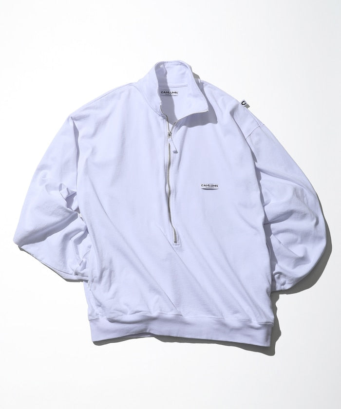 CAHLUMN Heavy Weight Jersey 3/4-Zip Cadet Collar Shirt / 半開襟衫