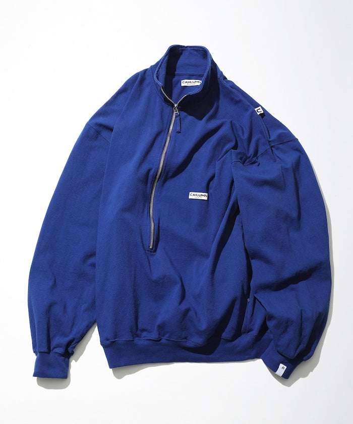 CAHLUMN Heavy Weight Jersey 3/4-Zip Cadet Collar Shirt / 半開襟衫