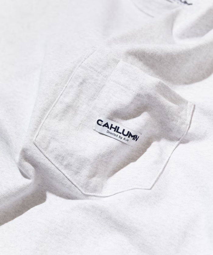 CAHLUMN Heavy Weight Jersey S/S Pocket Tee / 重磅棉質短袖口袋T恤