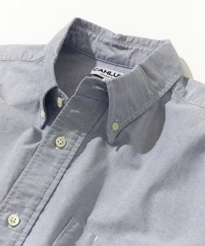 CAHLUMN  Magazine Pocket Oxford B.D Shirt / 雜誌口袋牛津B.D襯衫