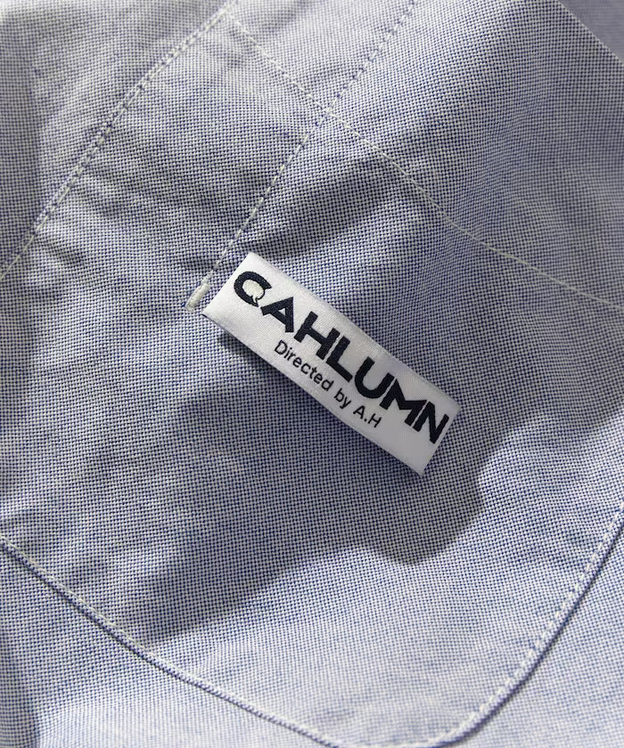 CAHLUMN  Magazine Pocket Oxford B.D Shirt / 雜誌口袋牛津B.D襯衫