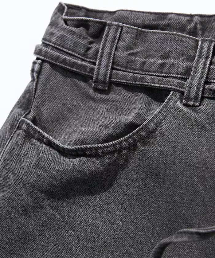 CAHLUMN  Selvedge Denime Pant “Baggy”   /  立體自製邊寬鬆牛仔褲