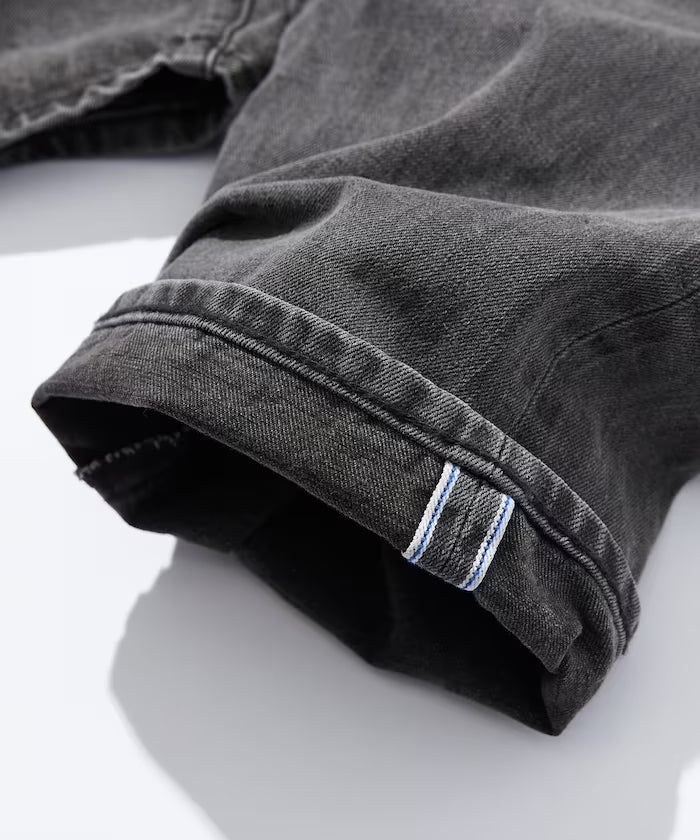 CAHLUMN  Selvedge Denime Pant “Baggy”   /  立體自製邊寬鬆牛仔褲