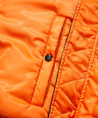 CAHLUMN  3M Reflector Patch Magazine Pocket Nylon Twill Flight Jacket “MA-1”  / 多功能口袋飛行外套 "MA-1"