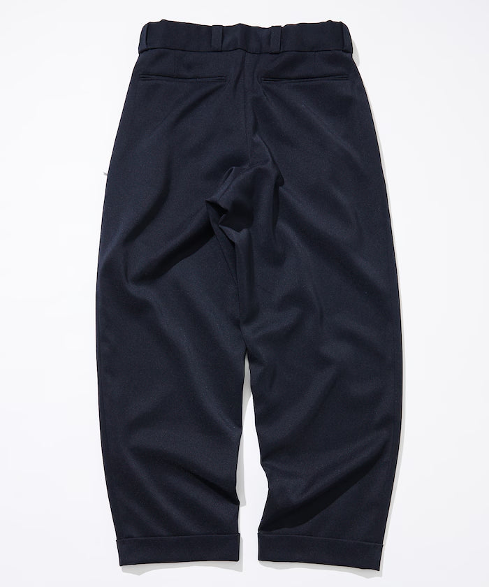 CAHLUMN  TC Twill 1 Tuck Pants / TC斜紋單摺長褲