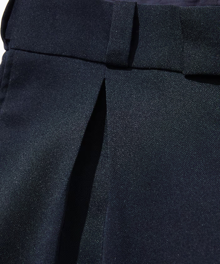 CAHLUMN  TC Twill 1 Tuck Pants / TC斜紋單摺長褲