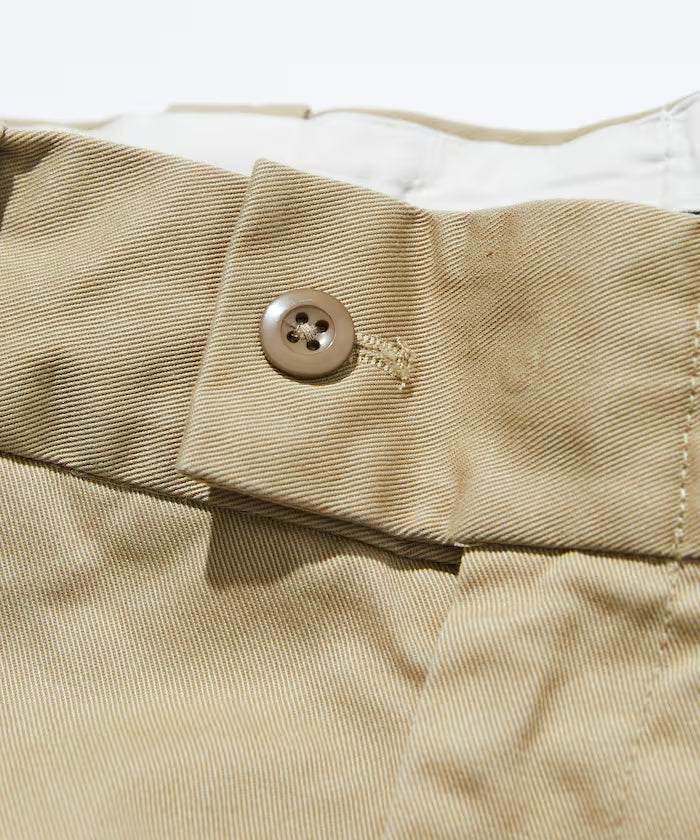 CAHLUMN  TC Twill 1 Tuck Pants / TC斜紋單摺長褲