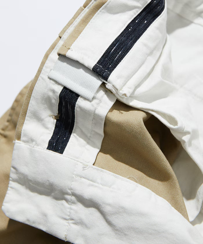 CAHLUMN  TC Twill 1 Tuck Pants / TC斜紋單摺長褲