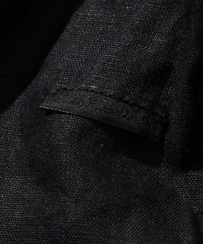 CAHLUMN Linen Baseball Shirt /  亞麻 棒球襯衫