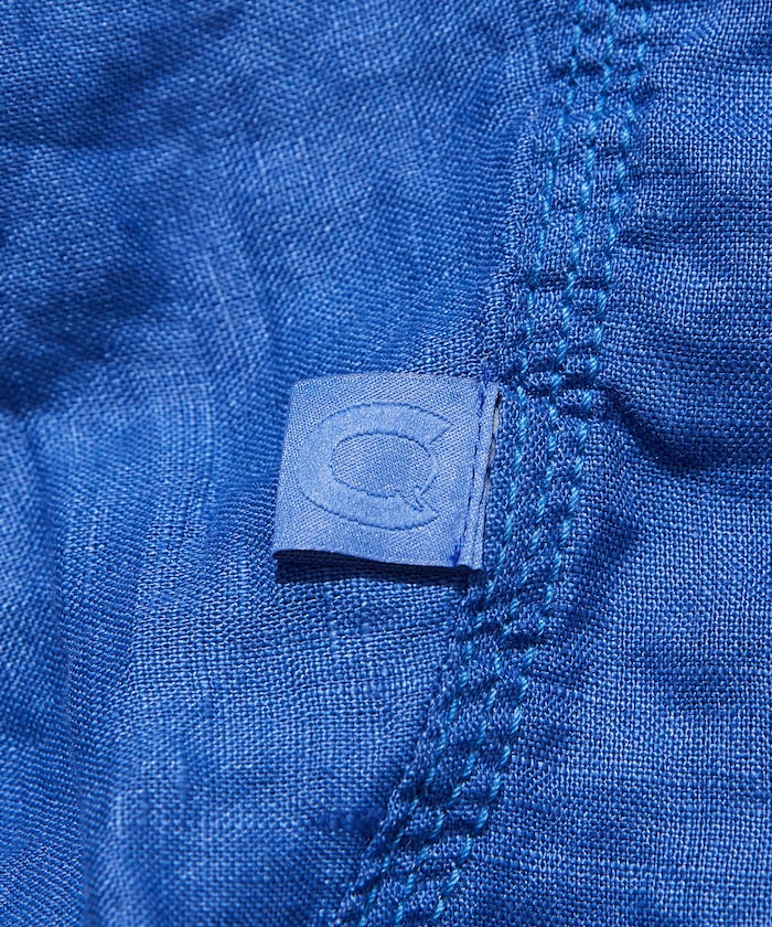 CAHLUMN Linen Open Collar Shirt / 亞麻 開襟襯衫