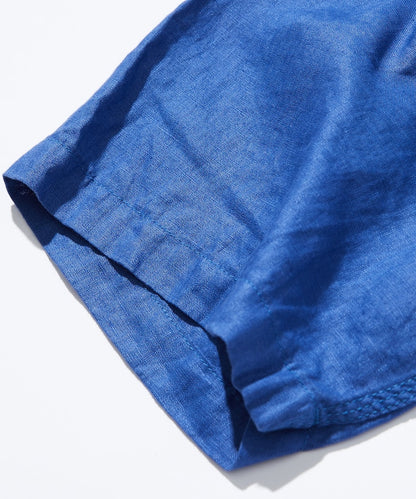 CAHLUMN Linen Open Collar Shirt / 亞麻 開襟襯衫