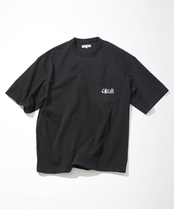 CAHLUMN  Heavy Weight Jersey Pocket T-Shirt “ARUSE” / 重磅棉質口袋T恤 “ARUSE”