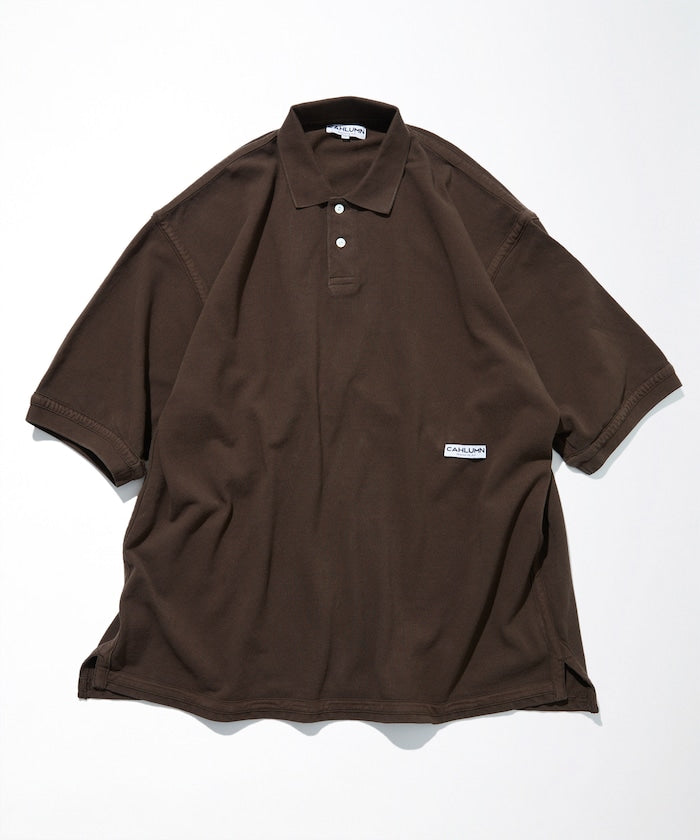 CAHLUMN Over dye Polo Shirt / POLO衫