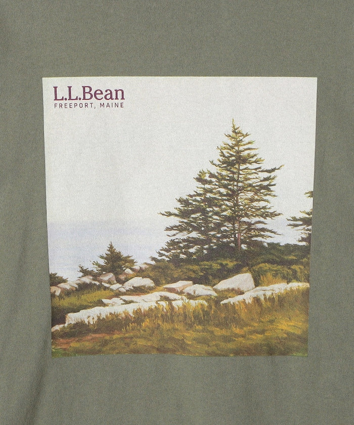 L.L.Bean Beg August - Mid August / 限定印花 長袖T恤