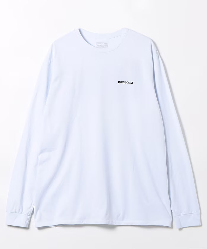 PATAGONIA Long-Sleeved P-6 Logo Responsibili-Tee /  P-6 標誌長袖T恤