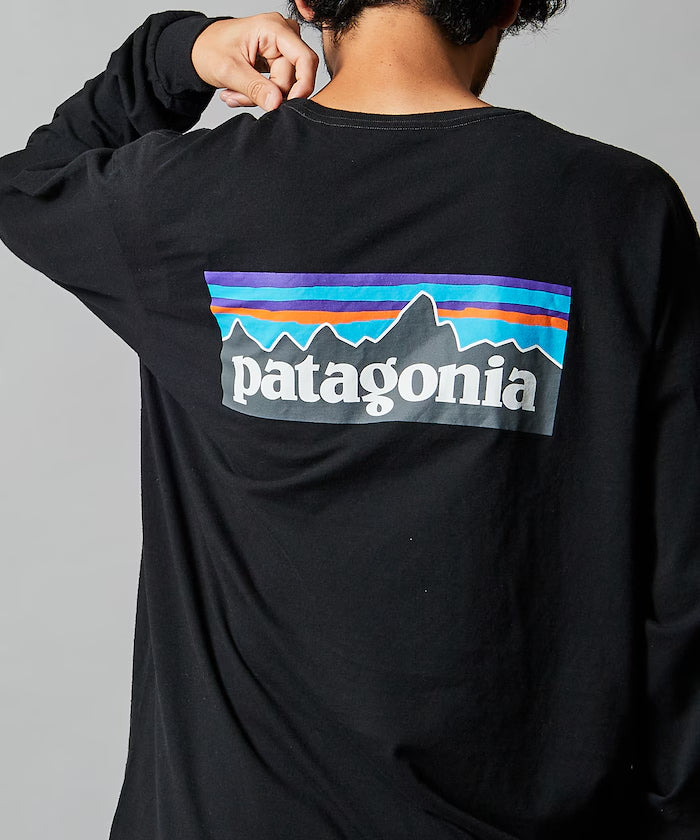 PATAGONIA Long-Sleeved P-6 Logo Responsibili-Tee /  P-6 標誌長袖T恤