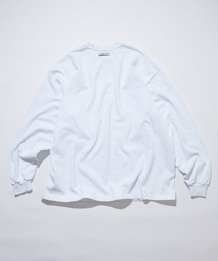 CAHLUMN Heavy Weight Jersey Long Sleeve Tee /  重磅針織長袖T恤