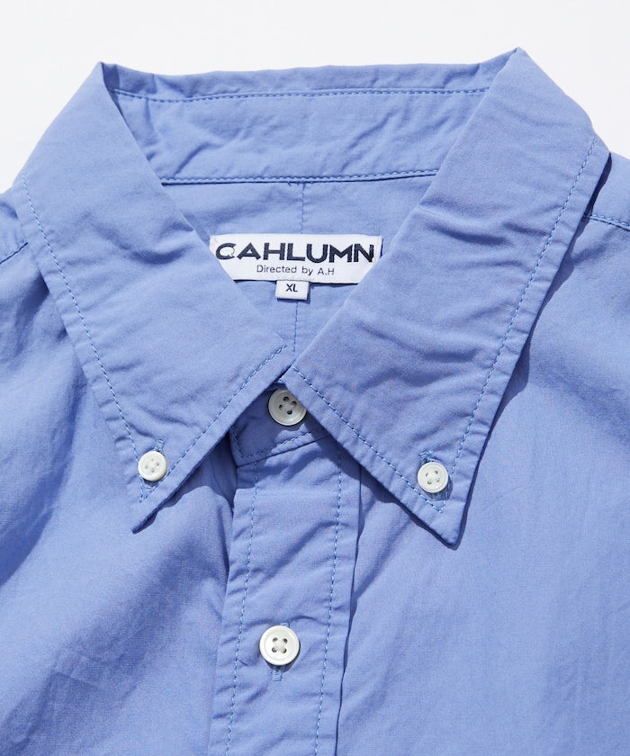 CAHLUMN Magazine Pocket Broadcloth B.D Shirt / 雜誌口袋厚布