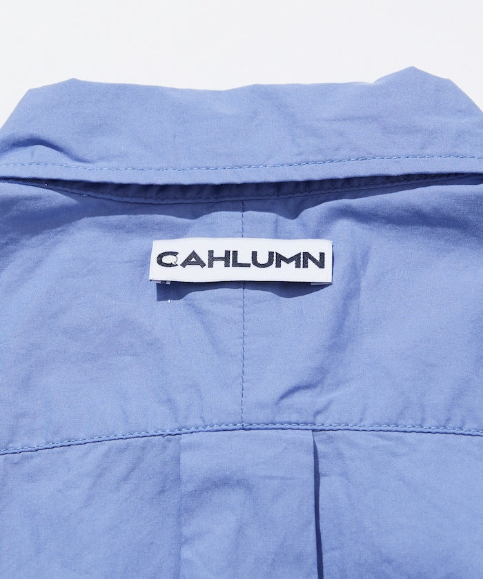 CAHLUMN Magazine Pocket Broadcloth B.D Shirt / 雜誌口袋厚布