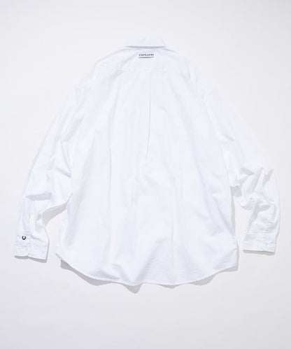 CAHLUMN Magazine Pocket Broadcloth B.D Shirt  / 雜誌口袋厚布襯衫