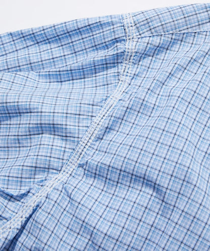 CAHLUMN Magazine Pocket Chain Stitch Shirt / 雜誌口袋寬布布料B.D襯衫