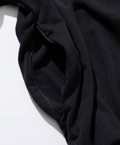 CAHLUMN Heavy Weight Jersey Thermal Lined Zip Hoodie / 重磅棉質針織加厚內襯拉鍊連帽外套
