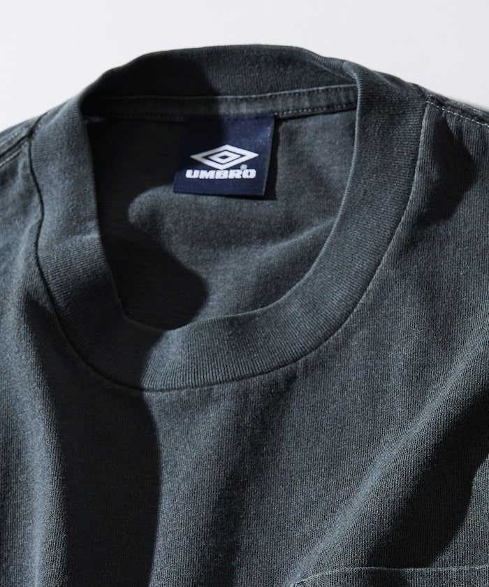 UMBRO / 別注仿舊 口袋 短袖T恤