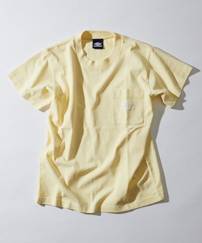 UMBRO / 別注仿舊 口袋 短袖T恤