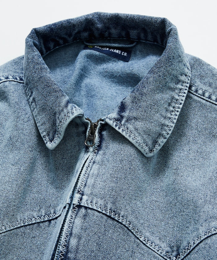 NAUTICA Faded Gizastitch T/C Short Jacket / 仿舊 短版 外套