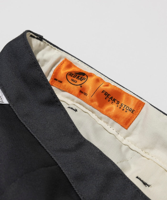 RED KAP 別注 SMU PT-38 SETUP 2TUCK WIDE PANTS / 兩褶寬版工作長褲