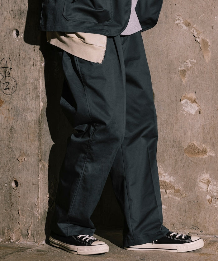 RED KAP 別注 SMU PT-38 SETUP 2TUCK WIDE PANTS / 兩褶寬版工作長褲