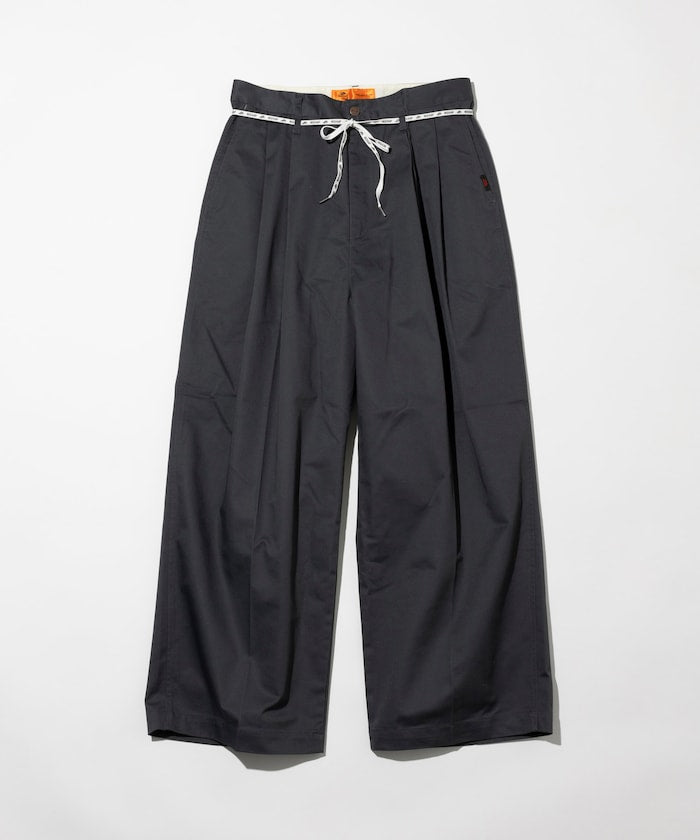 RED KAP 別注 SMU PT-38 2TUCK BAGGY WIDE TWILL PANTS / 別注寬版雙褶厚斜紋工作圓筒長褲