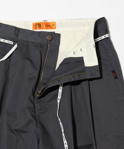 RED KAP 別注 SMU PT-38 2TUCK BAGGY WIDE TWILL PANTS / 別注寬版雙褶厚斜紋工作圓筒長褲